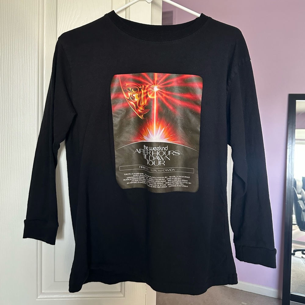 The Weeknd After Hours Till Down Tour Merch Long Sleeve T-Shirt